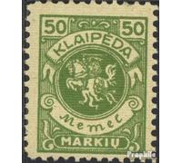 Prophila Collection Memelgebiet 145 con pliegue 1923 - Bandera (sellos para coleccionistas)
