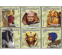 Prophila Collection Mosambik 2435-2440 Nuevo con Goma Original ** MNH 2002 Antiguo Egipto Gobernantes (Sellos para los coleccionistas) Cultura