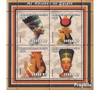 Prophila Collection Mosambik 2441-2444 Sheetlet Nuevo con Goma Original ** MNH 2002 Antiguo Egipto Gobernantes (Sellos para los coleccionistas) Cultura