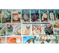 Prophila Collection Motivos 50 Varios Gatos domésticos Sellos (Sellos para los coleccionistas) Gatos/Grandes felinos (Leones/Tigres/leopardos...)