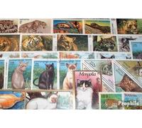 Prophila Collection Motivos 50 Varios Gatos Sellos (Sellos para los coleccionistas) Gatos/Grandes felinos (Leones/Tigres/leopardos...)