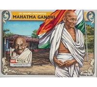 Prophila Collection Níger Bloque 565 (Completa. edición.) Nuevo con Goma Original ** MNH 2016 Mahatma Gandhi (Sellos para los coleccionistas)