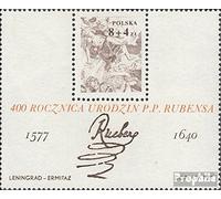 Prophila Collection Polonia Bloque 67 (Completa.edición.) Nuevo con Goma Original ** MNH 1977 Peter Paul Rubens (Sellos para los coleccionistas) Pintura