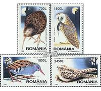 Prophila Collection Rumania 5325-5328 (Completa.edición.) Nuevo con Goma Original ** MNH 1998 Nachtaktive Aves (Sellos para los coleccionistas) Aves