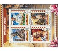 Prophila Collection Salomoninseln 4240-4243 Sheetlet (Completa. edición.) Nuevo con Goma Original ** MNH 2016 Mahatma Gandhi (Sellos para los coleccionistas)