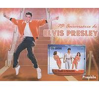 Prophila Collection Sao Tome e príncipe Block750 (Completa.edición.) 2010 ELV. PRES. (Sellos para los coleccionistas) Música/Bailar