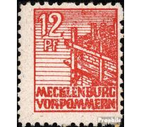 Prophila Collection soviética Zona (Todo.ocupación.) 36x Un, denso, Blanco PUnpier Nuevo con Goma Original ** MNH 1946 Serie de Despedida (Sellos para los coleccionistas)