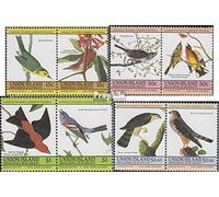 Prophila Collection St. Vicente - Unión Islandia 78-85 Parejas (Completa.edición.) Nuevo con Goma Original ** MNH 1985 Juan James Audubon: Aves (Sellos para los coleccionistas) Aves