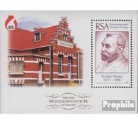Prophila Collection Sudáfrica Bloque 50 (Completa.edición.) 1996 Alfred Nobel Testamento (Sellos para los coleccionistas)