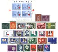 Prophila Collection Suiza 764-790 (completo) Añadido 1963 completamente nuevo ** MNH 1963 Cruz Roja, monumentos arquitectónicos, etc. (sellos para coleccionistas)