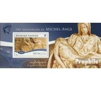 Prophila Collection Togo Bloque 1127 (Completa. edición) Nuevo con Goma Original ** MNH 2015 Michel Angelo (Sellos para los coleccionistas) Pintura