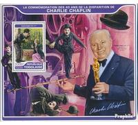Prophila Collection Togo Bloque 1432 (Completa. edición) Nuevo con Goma Original ** MNH 2017 Charlie Chaplin (Sellos para los coleccionistas) Celebridades/Cine/Teatro/Radio