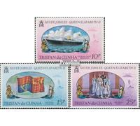 Prophila Collection Tristan da Cunha 213-215 (completo) post-fresco ** MNH 1977 Elisabeth (Sellos para coleccionistas) Casa Real Británica (Diana, Charles, Elisabeth ..)