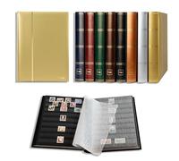 Prophila edición metalizada clasificador 60 Paginas negro, dorado colore