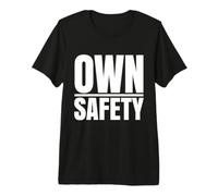 Propia Seguridad | Regalo audaz de la campaña de concientización sobre la Seguridad en el Lugar de Trabajo Camiseta Premium
