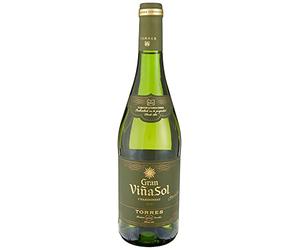 Propiedad de Bodegas Torres Viña Sol, Gran Viña Sol, Vino Blanco, 75 cl - 750 ml