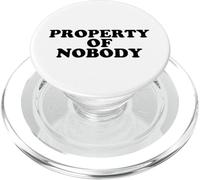 Propiedad de Nadie (declaración de Confianza en sí Mismo) PopSockets PopGrip para MagSafe