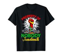 Propiedad de nadie | Juneteenth Freedom Pride Camiseta