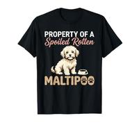 Propiedad de una Mascota de Raza de Perro Maltipoo Podrida estropeada Camiseta