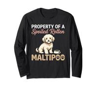 Propiedad de una Mascota de Raza de Perro Maltipoo Podrida estropeada Manga Larga