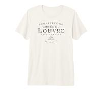 Propiedad del Museo del Louvre Desde 1793 Impresión Negra Envejecida Camiseta Premium