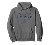 Propiedad del Museo del Louvre Desde 1793 Navy Print Sudadera con Capucha