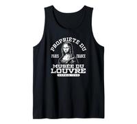 Propiedad del Museo del Louvre La Joconde (Mona Lisa) Camiseta sin Mangas
