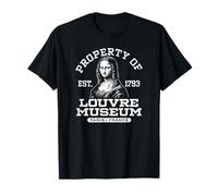 Propiedad del Museo del Louvre París Francia Est. 1793 Angustiado Camiseta