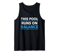 Propietario de la Piscina Mantenimiento de la Piscina Humor de la Piscina Regalo Camiseta sin Mangas