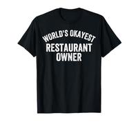 Propietario de restaurante más bueno del mundo, dueño de restaurante divertido Camiseta