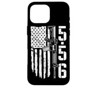 Propietario de Rifle AR15 M4 de munición de 5,56 mm - Pro Gun 2da Enmienda Carcasa para iPhone 16 Pro MAX
