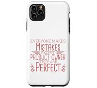 Propietario del producto Perfect Scrum y Scrum Master Carcasa para iPhone 11 Pro Max