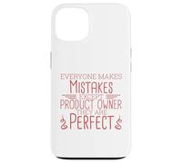 Propietario del producto Perfect Scrum y Scrum Master Carcasa para iPhone 13
