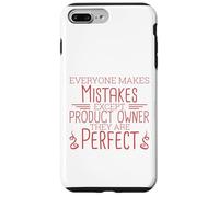 Propietario del producto Perfect Scrum y Scrum Master Carcasa para iPhone 7 Plus/8 Plus
