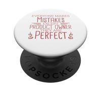 Propietario del producto Perfect Scrum y Scrum Master PopSockets PopGrip Adhesivo