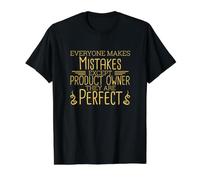 Propietario del Producto, Scrum, Scrum Master Camiseta gráfica económica, Hombre, Negro, XL