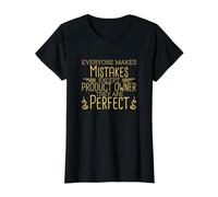 Propietario del Producto, Scrum, Scrum Master Camiseta gráfica económica, Mujer, Negro, M