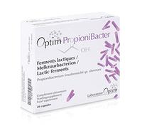 Propionibacterium Fermento láctico - 20 cápsulas | Probiótico Tránsito intestinal Disbiosis acido propiónico - Propionato | Optim Propionibacter
