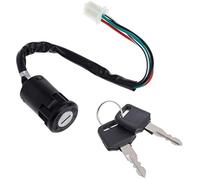 ProPlip Neiman - Cerradura de arranque universal para moto, barco, dirt bike, kart o quad, scooter, 4 hilos Pocket Bike + 2 llaves de contacto