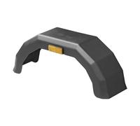 ProPlus 1x Guardabarros de plástico para remolque de 10 pulgadas, 620x238x172, deflector de suciedad ProPlus 1x Guardabarros de plástico para remolque de 10 pulgadas, 620x238x172, deflector de