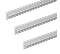 ProPlus 3 listones de refuerzo de aluminio para caravana, 120 x 2,5 x 1,3 cm, riel para tienda de campaña, 7-9 mm
