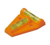 ProPlus 341215 - Nivel de Niveleta Triángulo con imán, Color Naranja