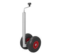 ProPlus 341508 - Rueda direccional Doble con Llantas de plástico y neumáticos