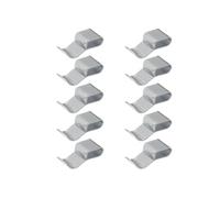 ProPlus 343154S - Abrazaderas para Cable (diámetro de 6 mm, Longitud 28 mm, 10 Unidades)