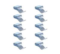 ProPlus 343154S - Abrazaderas para Cable (diámetro de 6 mm, Longitud 28 mm, 10 Unidades)