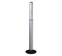 ProPlus 360843 Aluminio Caravana Peso Nariz Con Placa de Soporte, 50cm x 5cm x 11cm, 100kg Peso