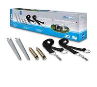 ProPlus 361722 Juego de correas tensoras para toldo Omnistor contra tormentas