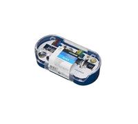 ProPlus 410134 lampenersatzkasten H4 16 - Piezas | Maletín compacto con fusibles incluidos, homologado E+, apto para coche y moto