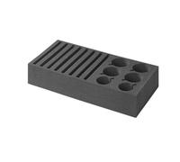 ProPlus 761472PMV02 - Soporte para Platos de Espuma Suave para 8 Platos y 6 Tazas