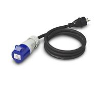 ProPlus Cable Adaptador 150 cm 3 x 2,5 mm² de Enchufe Schuko a CEE